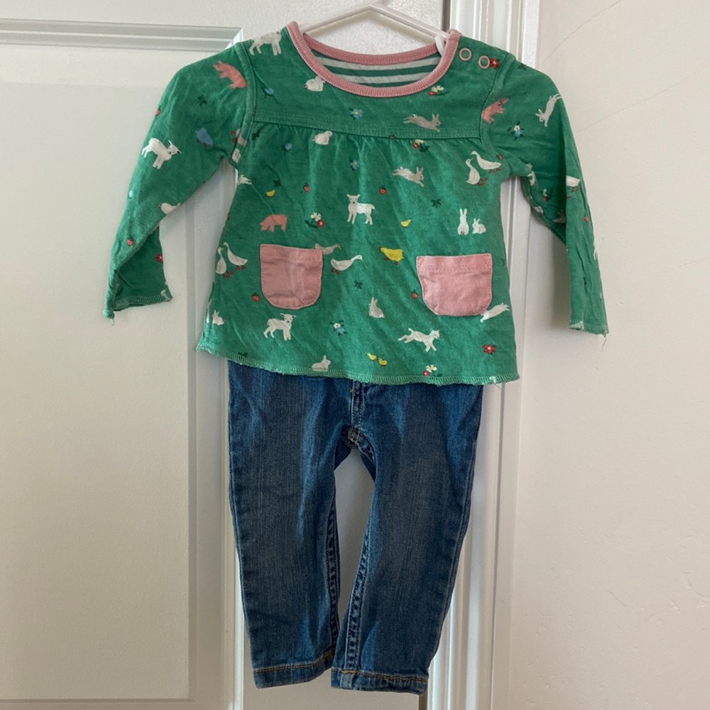 Baby boden/carters outfit